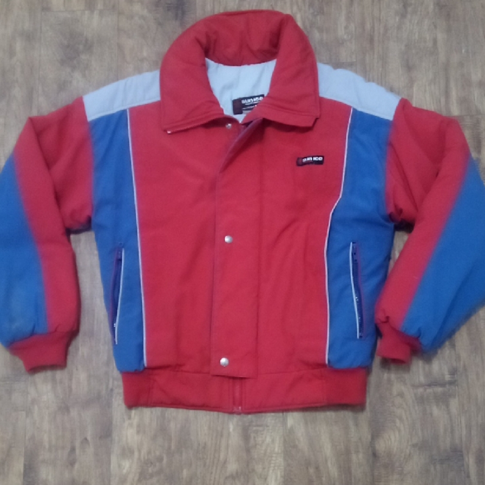 Vintage Sun Ice Ski Jacket 1988 Winter Olympics Edition Medium